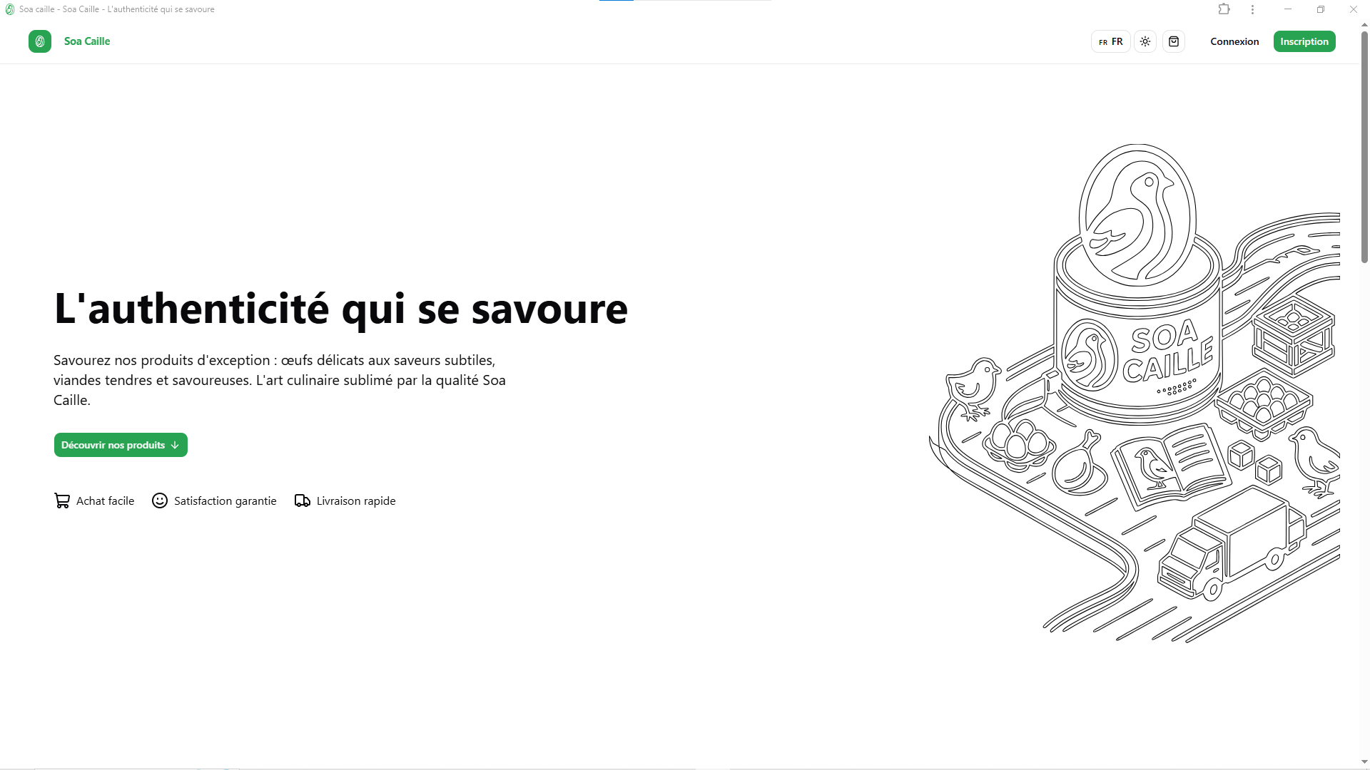 Page d’accueil de Plus261